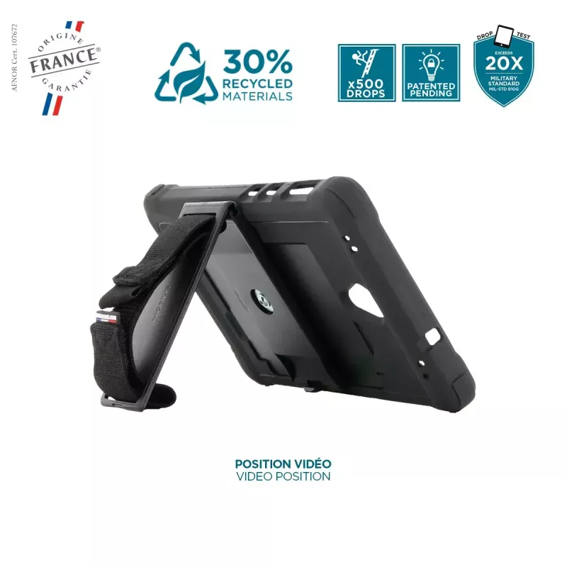 Puzdro Mobilis Galaxy Tab Active5 8'' puzdro 360° otočné rukoväť stojan