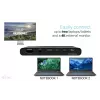 KVM dokovacia stanica i-tec pre 2 hosty HDMI, USB-C host rozhranie, PD 2×100W, 4K@60Hz, 2×USB-A