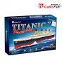 CubicFun T4011H Titanic Big 3D puzzle, 113 dielikov