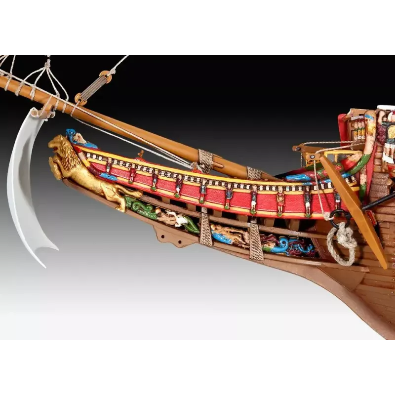 Revell 05414 švédska kráľovská loď VASA stavebnica, 1:150, plast, dĺžka 45,5 cm
