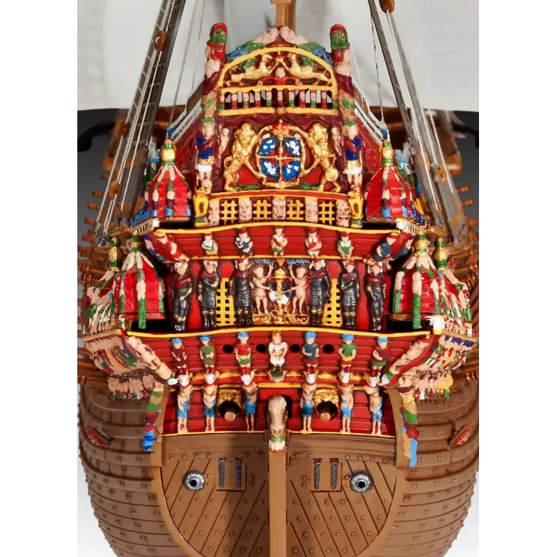 Revell 05414 švédska kráľovská loď VASA stavebnica, 1:150, plast, dĺžka 45,5 cm