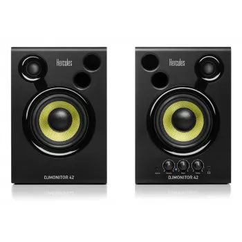 Káblový DJ reproduktor Hercules DJMonitor 42 — 40 W RMS, 60–20000 Hz, čierny