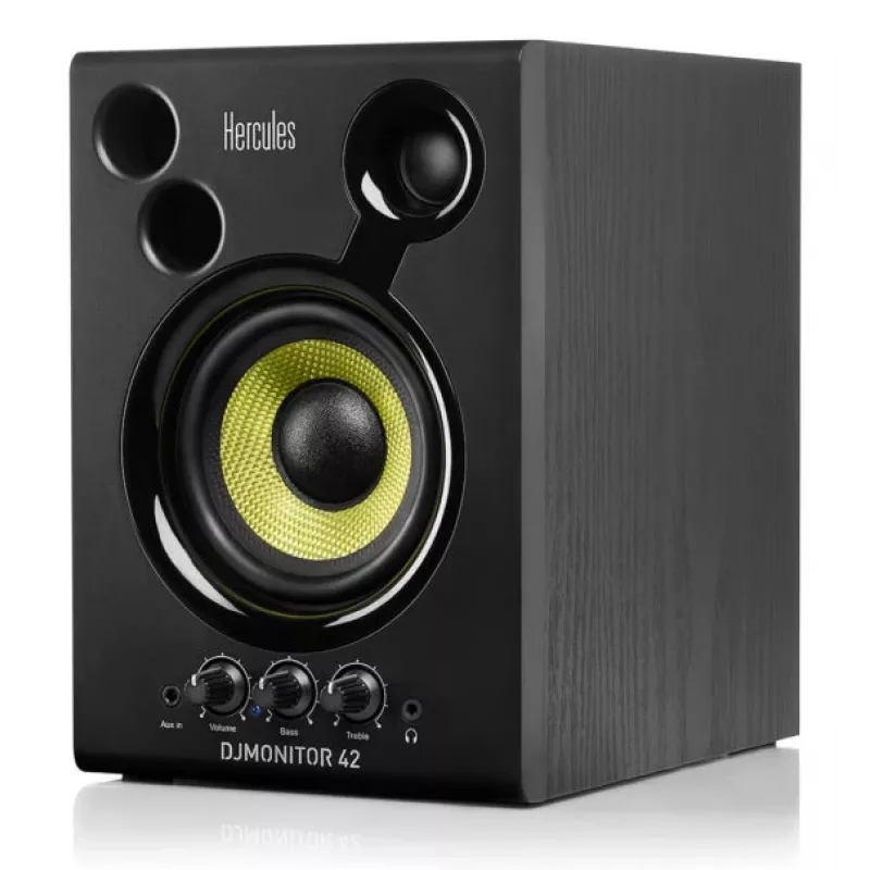 Káblový DJ reproduktor Hercules DJMonitor 42 — 40 W RMS, 60–20000 Hz, čierny