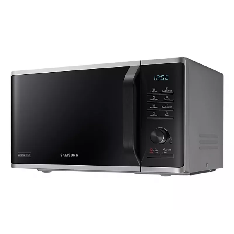 Samsung MS23B3515AS čierna, sivá solo mikrovlnná rúra na pracovnú dosku 23 l 1150 W