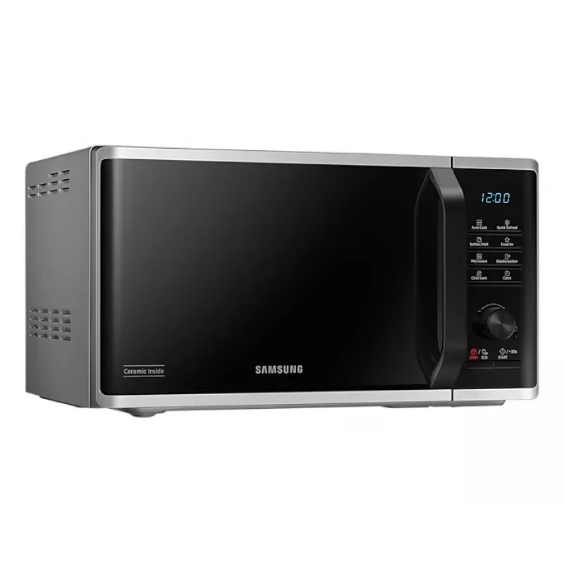 Samsung MS23B3515AS čierna, sivá solo mikrovlnná rúra na pracovnú dosku 23 l 1150 W