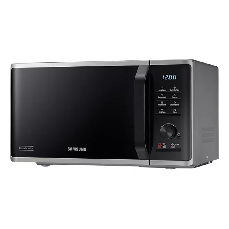 Samsung MS23B3515AS čierna, sivá solo mikrovlnná rúra na pracovnú dosku 23 l 1150 W