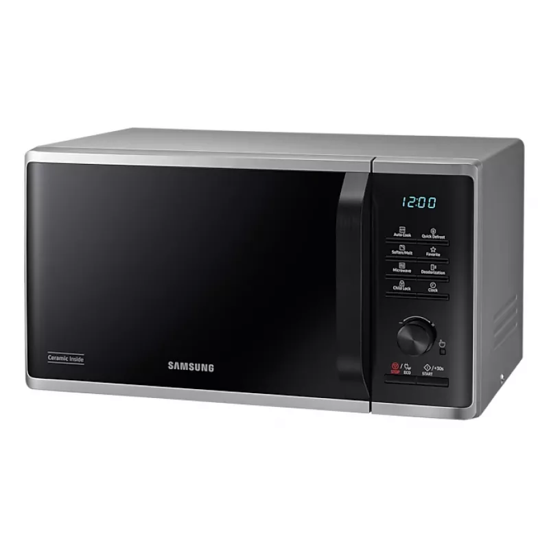 Samsung MS23B3515AS čierna, sivá solo mikrovlnná rúra na pracovnú dosku 23 l 1150 W