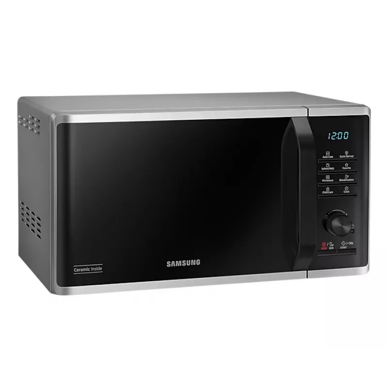 Samsung MS23B3515AS čierna, sivá solo mikrovlnná rúra na pracovnú dosku 23 l 1150 W
