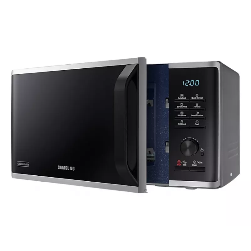 Samsung MS23B3515AS čierna, sivá solo mikrovlnná rúra na pracovnú dosku 23 l 1150 W