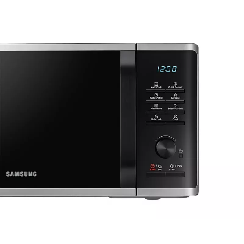 Samsung MS23B3515AS čierna, sivá solo mikrovlnná rúra na pracovnú dosku 23 l 1150 W