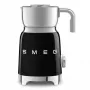 Šľahač mlieka/zohrievač mlieka Smeg MFF11BLEU automatický čierny 500W