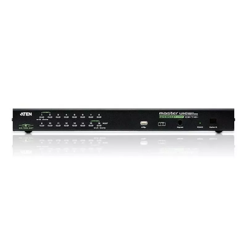 ATEN 16-portový USB/PS/2 VGA KVM over IP switch s USB periférnym portom