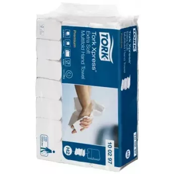 Papierové utierky Tork 100297 biele