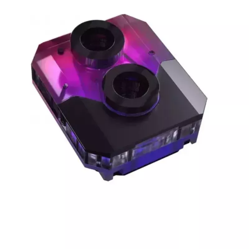 Water block Phanteks EZ-Fit 450 akryl meď POM čierna strieborná