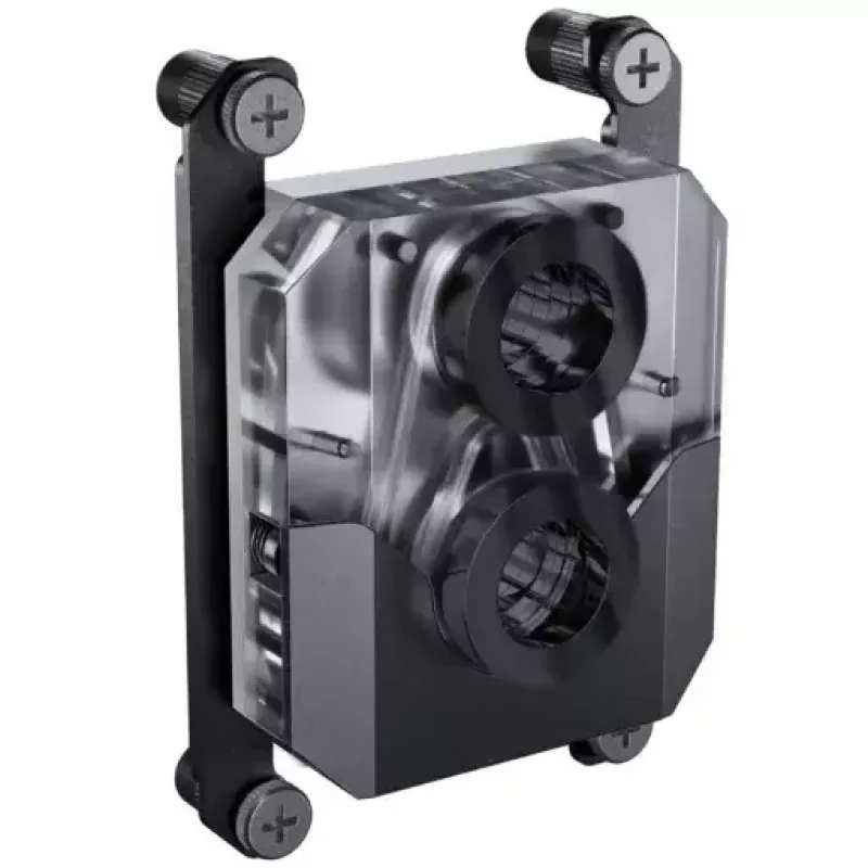 Water block Phanteks EZ-Fit 450 akryl meď POM čierna strieborná