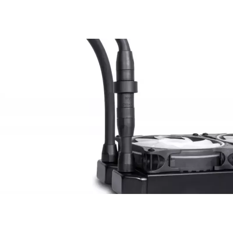 Sada kvapalinového chladenia Alphacool Pro Aurora 420 CPU AIO 14 cm čierna biela