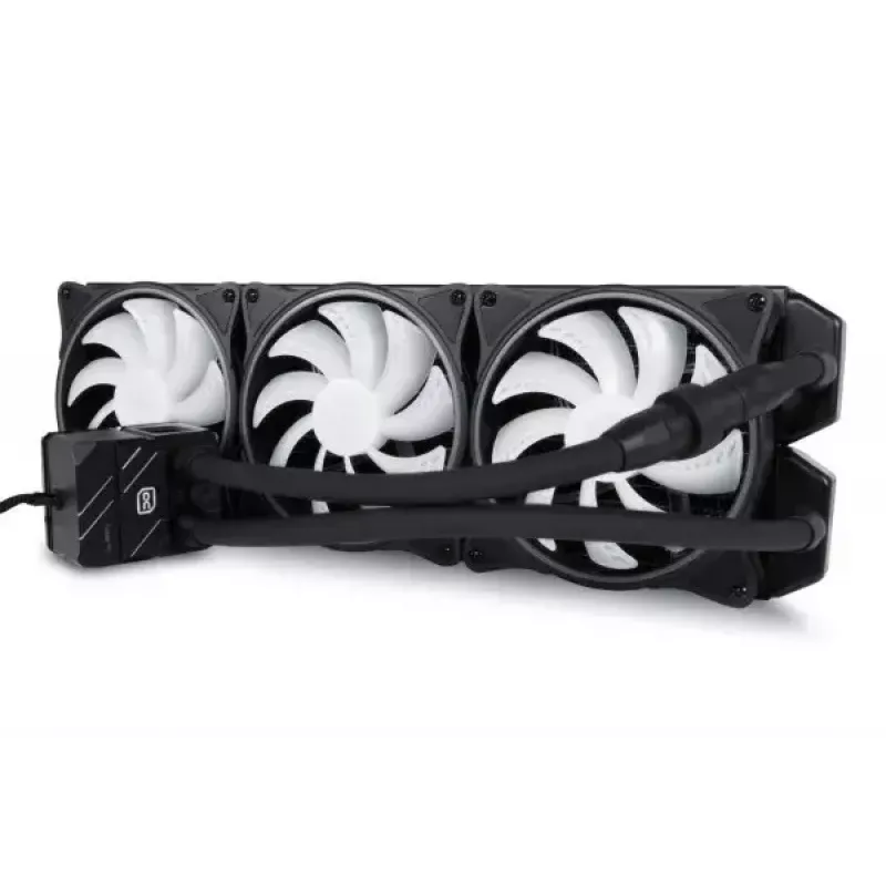 Sada kvapalinového chladenia Alphacool Pro Aurora 420 CPU AIO 14 cm čierna biela