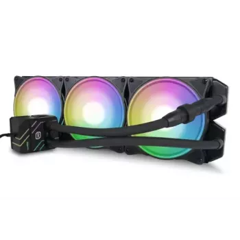 Sada kvapalinového chladenia Alphacool Pro Aurora 420 CPU AIO 14 cm čierna biela