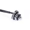 Teplotný senzor Alphacool 17597 mosadz čierny chróm 18mm 17mm