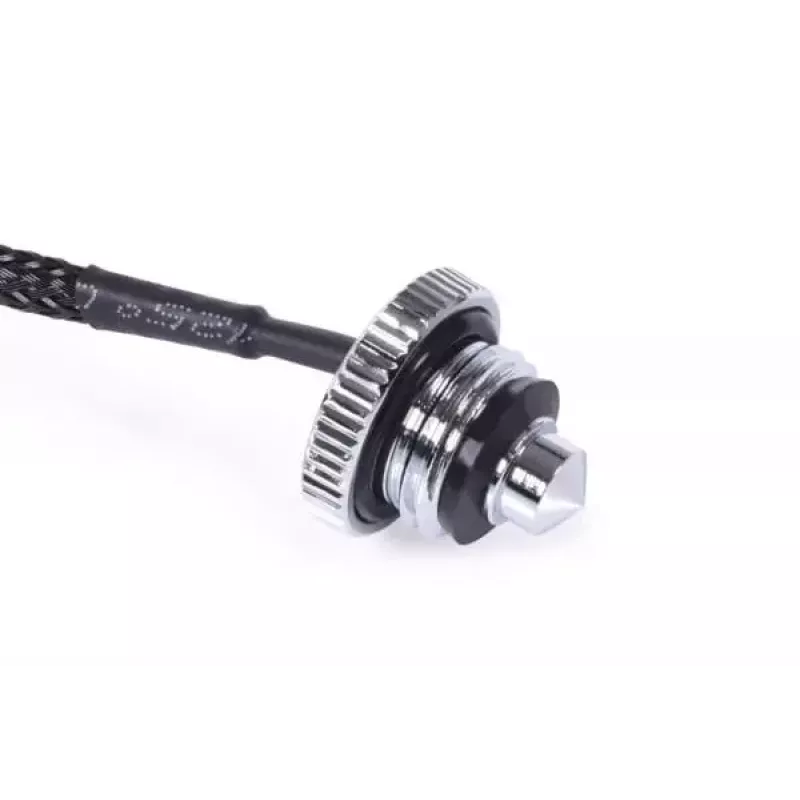 Teplotný senzor Alphacool 17597 mosadz čierny chróm 18mm 17mm