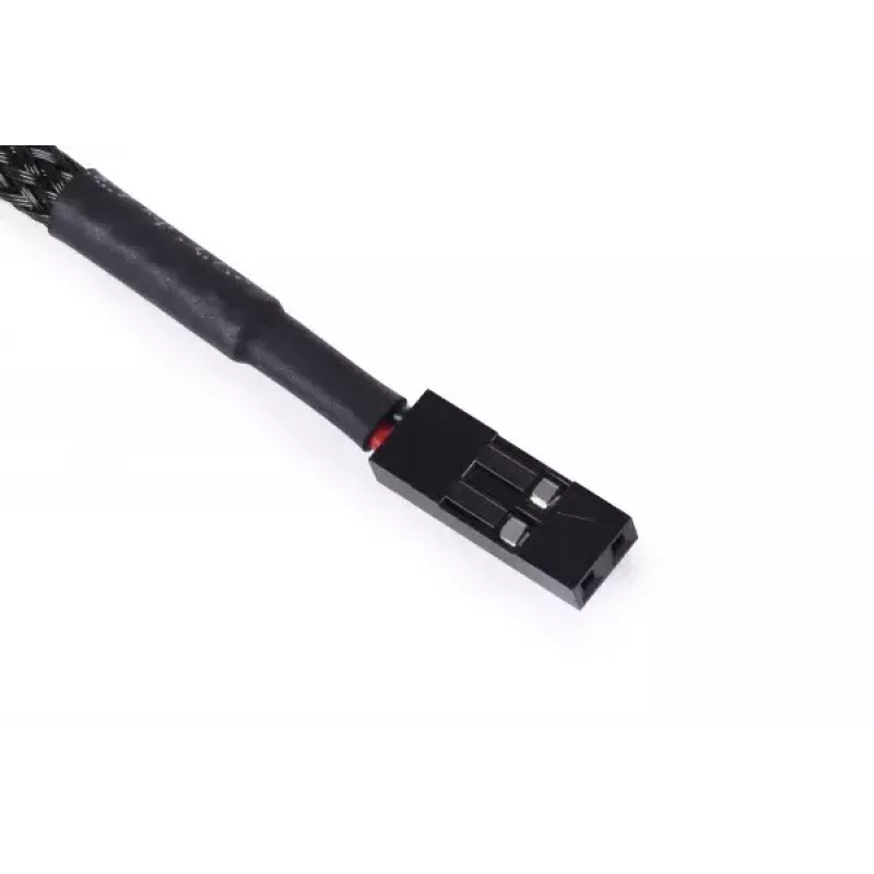 Teplotný senzor Alphacool 17597 mosadz čierny chróm 18mm 17mm