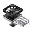 CPU chladič Jonsbo HP-400S 9 cm čierny hydraulické ložisko