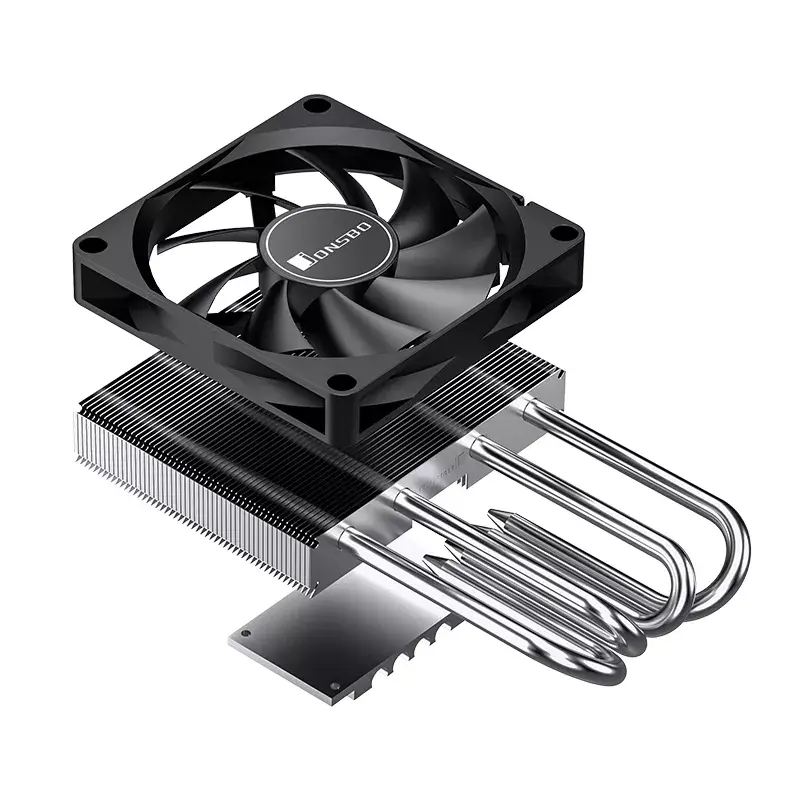 CPU chladič Jonsbo HP-400S 9 cm čierny hydraulické ložisko
