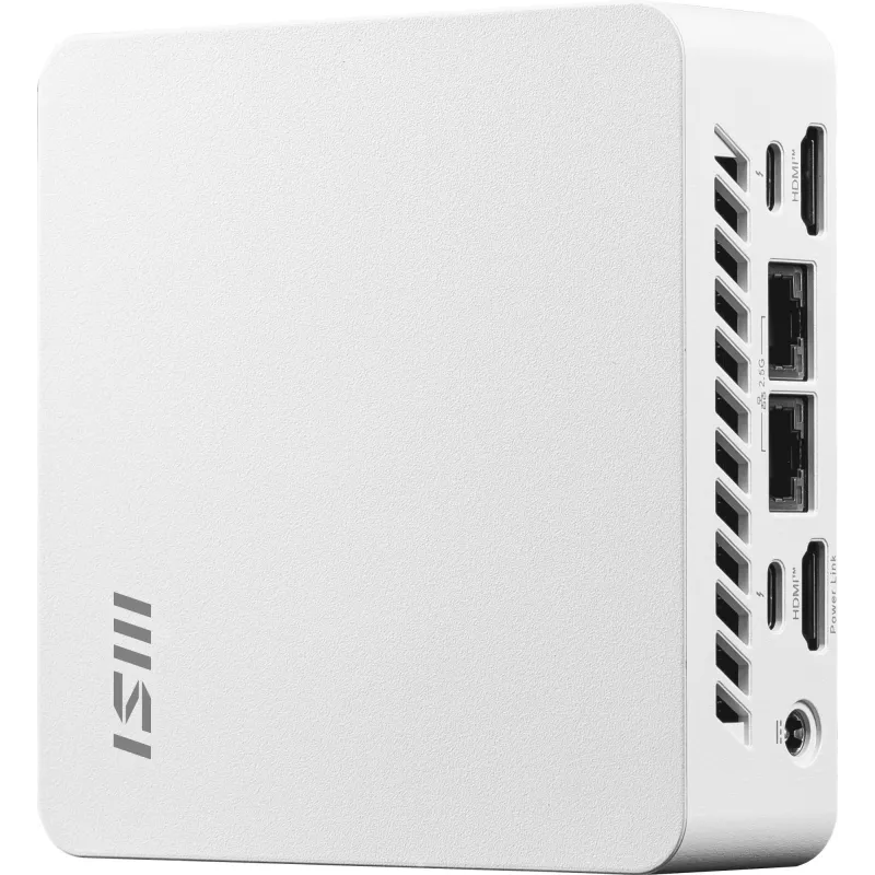 MSI Cubi NUC AI 1UMG-062EU PC/Workstation Intel Core Ultra 5 125H 16 GB DDR5-SDRAM 512 GB SSD Windows 11 Pro Mini PC biely