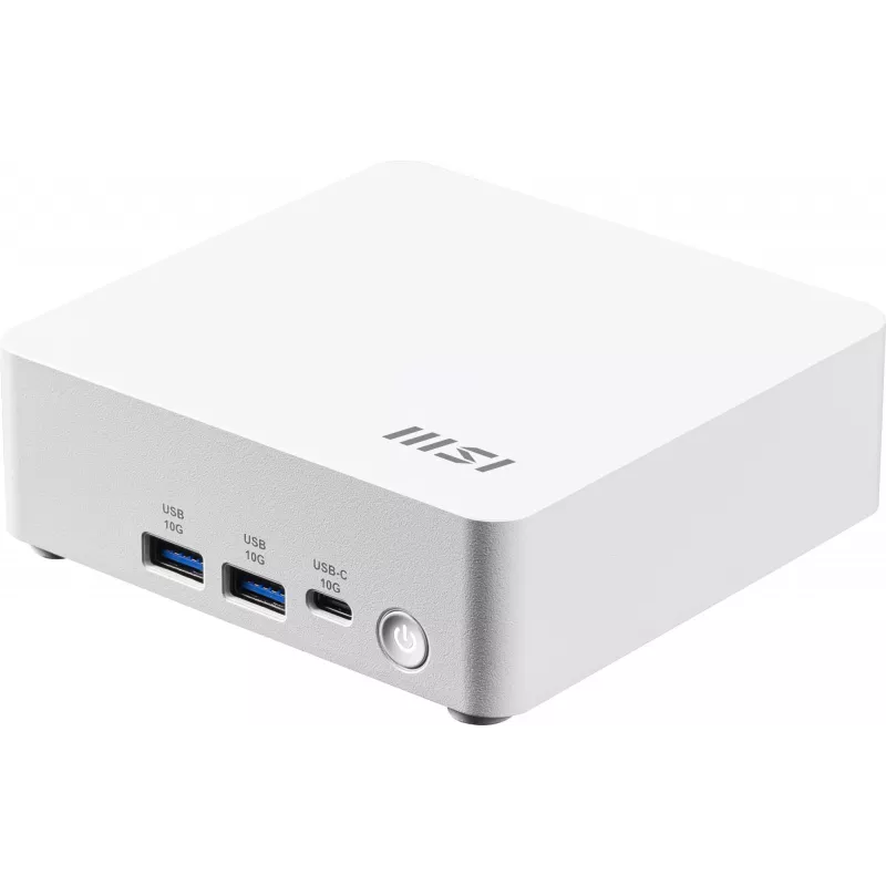 MSI Cubi NUC AI 1UMG-062EU PC/Workstation Intel Core Ultra 5 125H 16 GB DDR5-SDRAM 512 GB SSD Windows 11 Pro Mini PC biely