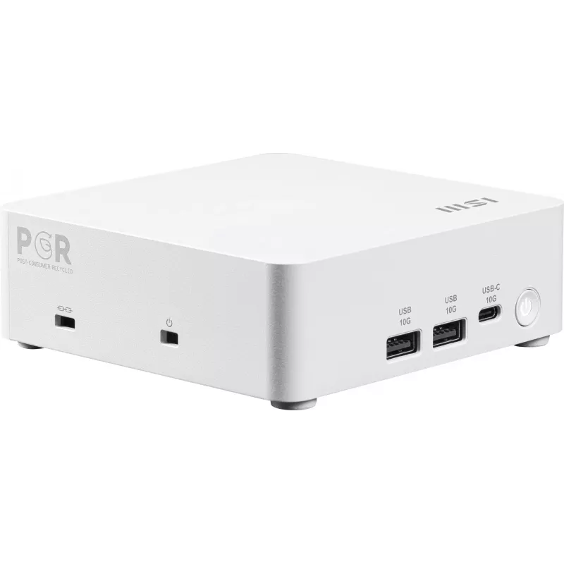 MSI Cubi NUC AI 1UMG-062EU PC/Workstation Intel Core Ultra 5 125H 16 GB DDR5-SDRAM 512 GB SSD Windows 11 Pro Mini PC biely