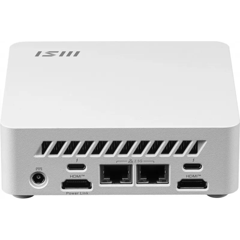 MSI Cubi NUC AI 1UMG-062EU PC/Workstation Intel Core Ultra 5 125H 16 GB DDR5-SDRAM 512 GB SSD Windows 11 Pro Mini PC biely