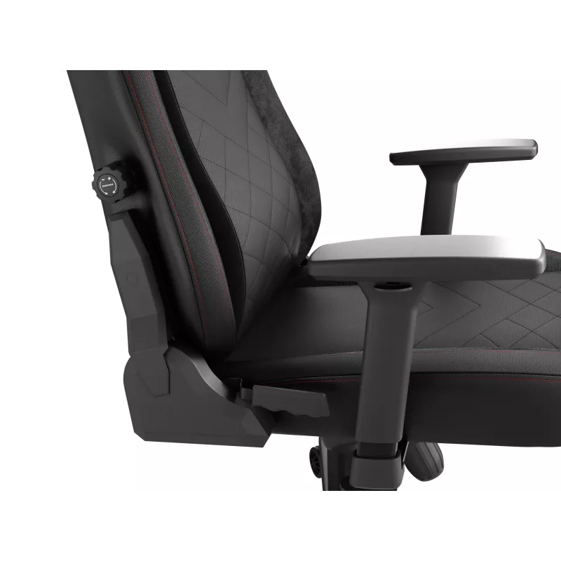 Čalúnená stolička GENESIS NITRO 890 G2 čalúnené operadlo čierna výška 127-134 cm