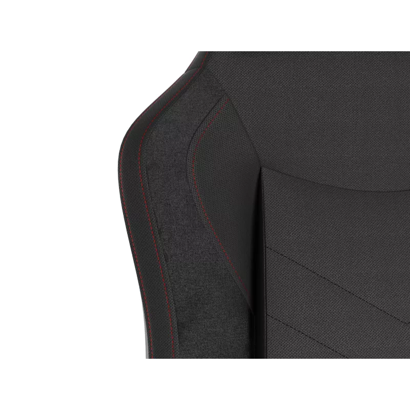 Čalúnená stolička GENESIS NITRO 890 G2 čalúnené operadlo čierna výška 127-134 cm