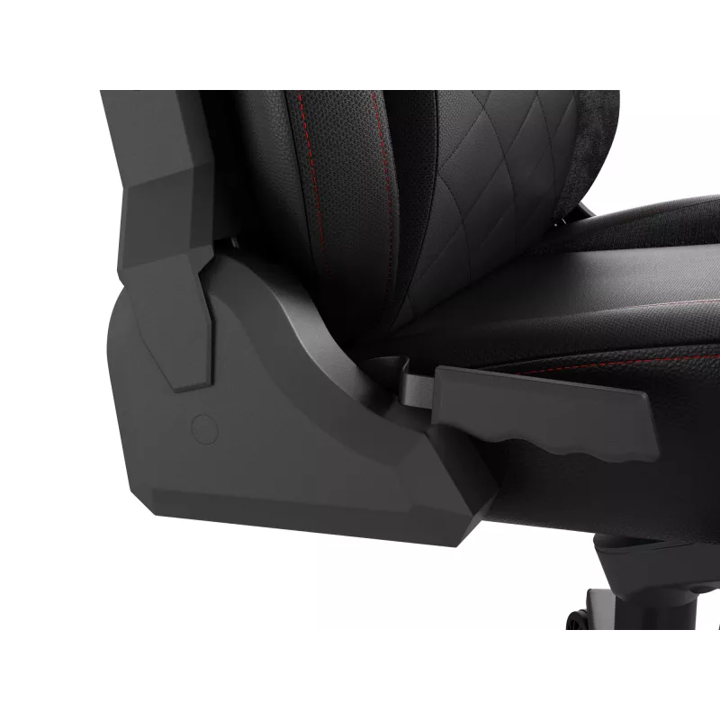 Čalúnená stolička GENESIS NITRO 890 G2 čalúnené operadlo čierna výška 127-134 cm
