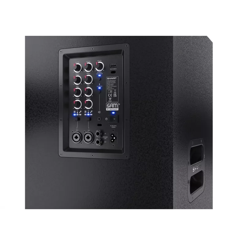 Sharp CP-LS200 prenosný/party reproduktor čierny 200 W