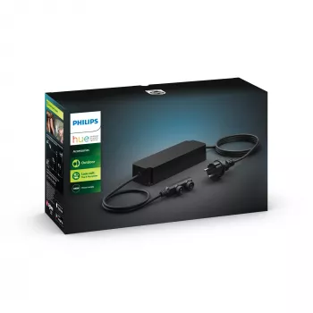 Philips Outdoor 100W napájací zdroj, napájací zdroj pre osvetlenie, čierny, plast, záhrada, terasa, IP67, II