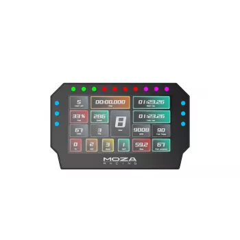 Pretekársky dash Moza Racing MOZA CM2 káblový PC gaming dash