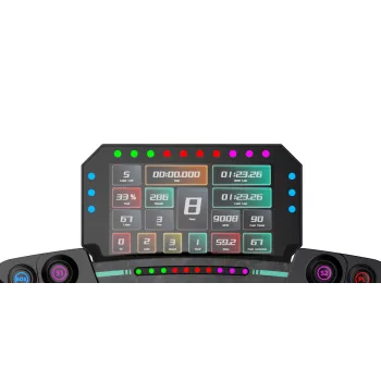 Pretekársky dash Moza Racing MOZA CM2 káblový PC gaming dash