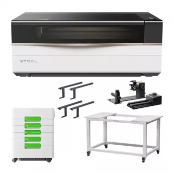 Laserová gravírovacia mašina xTool P3 80W All-in-One-Kit, model P3-AIO