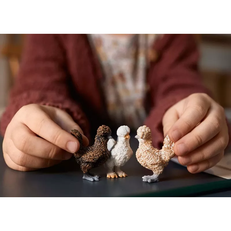 Figúrky Schleich FARM WORLD Priatelia sliepok viacfarebné 42574