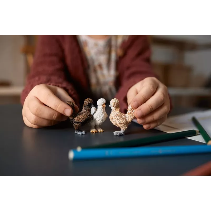 Figúrky Schleich FARM WORLD Priatelia sliepok viacfarebné 42574