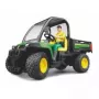 Hračkárske vozidlo BRUDER John Deere Gator XUV 855D s vodičom