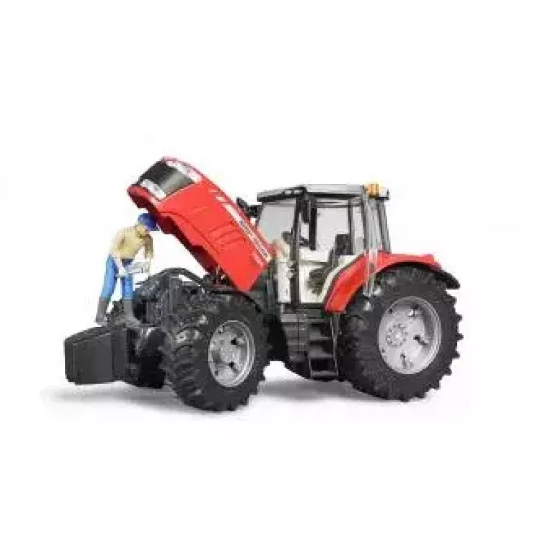 Hračkársky traktor BRUDER Massey Ferguson 7624