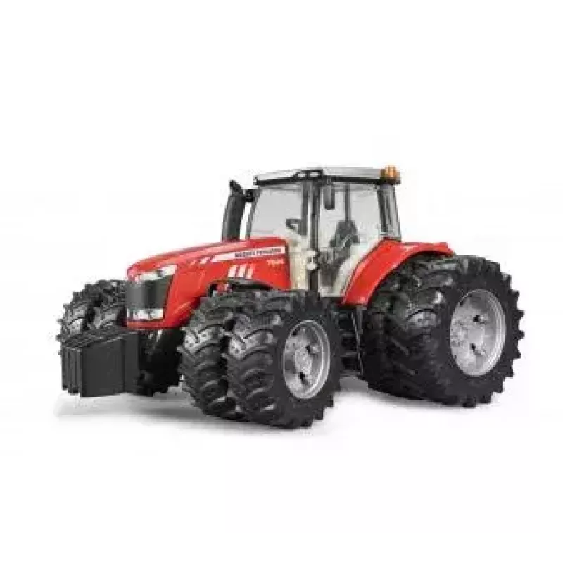 Hračkársky traktor BRUDER Massey Ferguson 7624