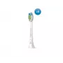 Náhradné hlavice na zubnú kefku Philips HX6068/87 Optimal White, 8 kusov, biela, stredná tvrdosť štetín, interval výmeny 3 mesiace