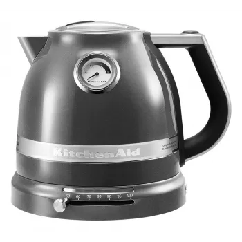 Elektrická kanvica KITCHENAID 5KEK1522EMS — 1,5 l, 2400 W, nerez, 7 nastavení teploty