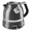 Elektrická kanvica KITCHENAID 5KEK1522EMS — 1,5 l, 2400 W, nerez, 7 nastavení teploty