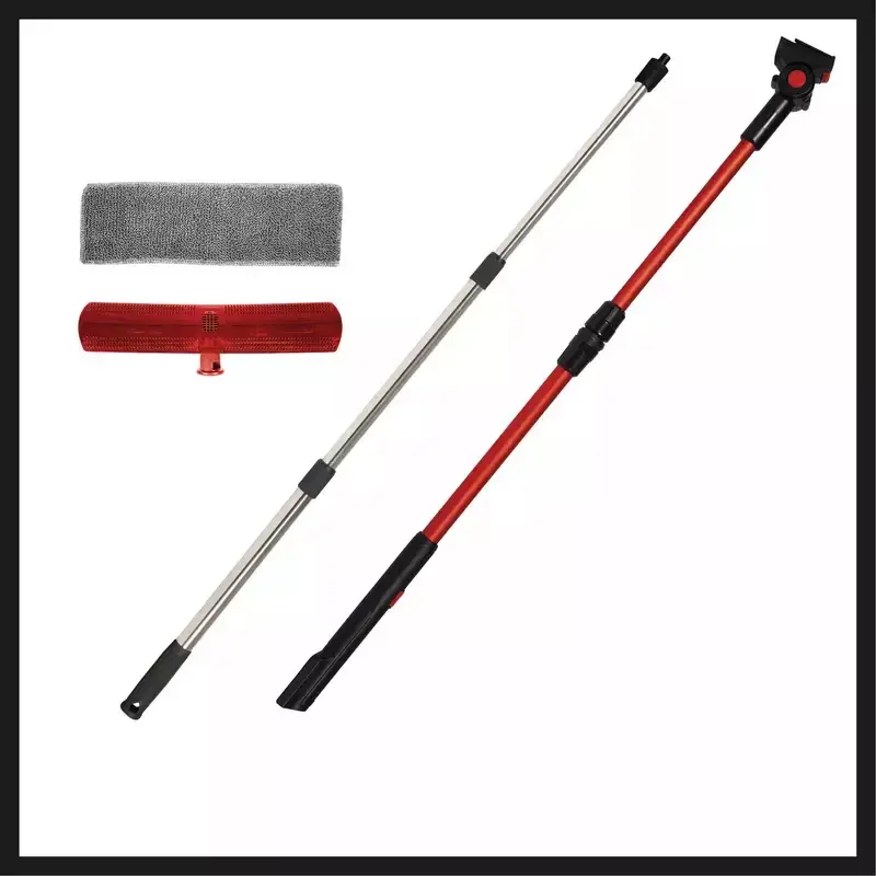 Nástroj na čistenie okien Einhell BRILLIANTO 1200 mm čierny červený