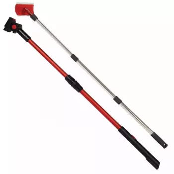 Nástroj na čistenie okien Einhell BRILLIANTO 1200 mm čierny červený