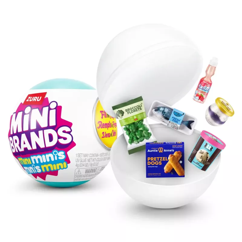 Kapsula do detskej kuchynky Zuru Mini Brands Fill The Fridge Series 1 — sortiment mini potravín, od 8 rokov